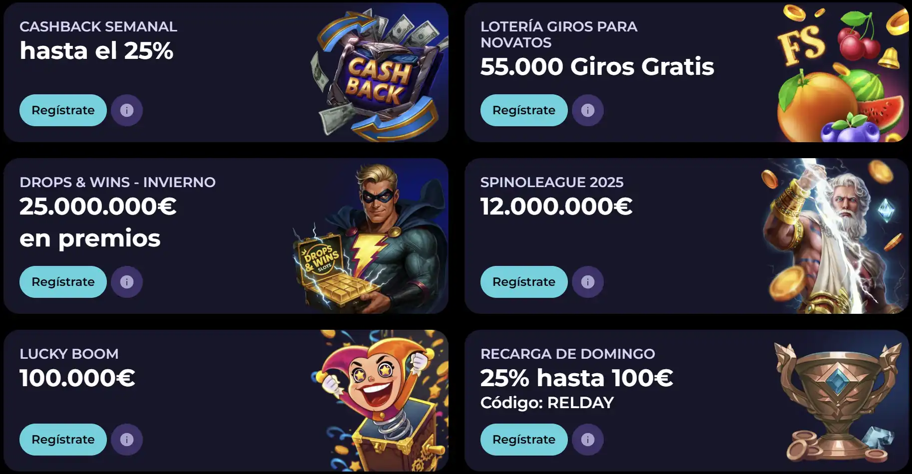 Bonos y promociones de Highflybet